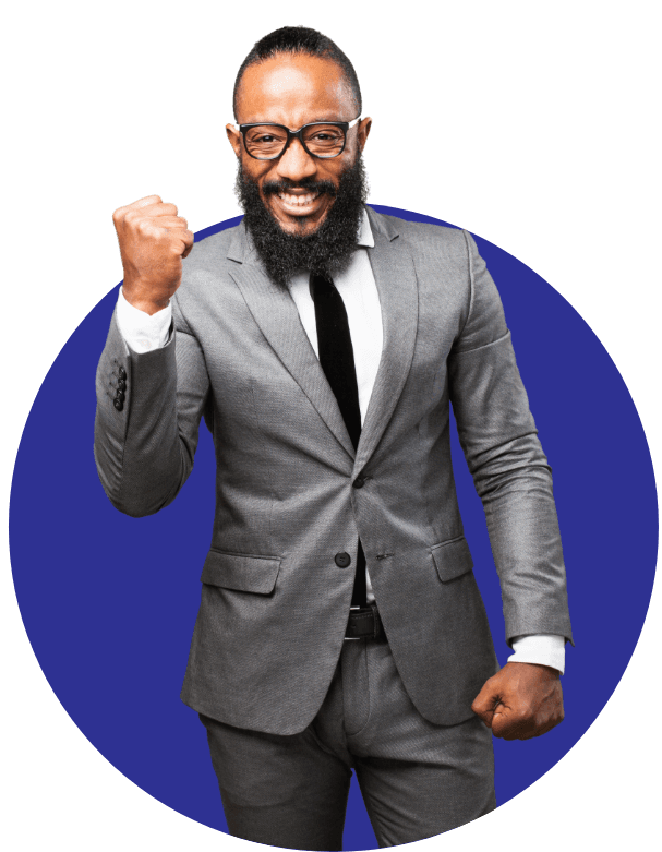 Landing page man
